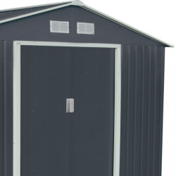 Abri avec appentis 260cm Mühlendorf 4 en bois brut - Karibu