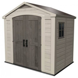 Keter abri de jardin en résine Sydney 4,41m² + Plancher inclus