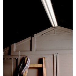 Keter abri de jardin en résine Sydney 4,41m² + Plancher inclus