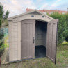 Keter abri de jardin en résine Sydney 4,41m² + Plancher inclus