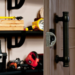 Abri de jardin Sydney 6,32m² en résine + Plancher Keter