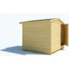 Chalet commerçant pliable en bois 266x237cm - 6,3m² Gardy Shelter