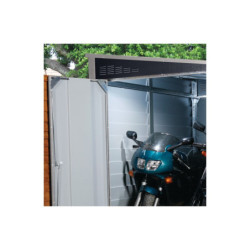 Garage à motos en métal anthracite 5,3m² Titan 960 - TRIMETALS