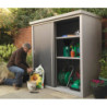 Armoire de jardin en métal anthracite 3200L Guardian TRIMETALS