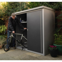 Armoire de jardin en métal anthracite 3200L Guardian TRIMETALS