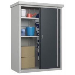 Armoire de jardin en métal anthracite 3200L Guardian TRIMETALS
