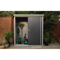 Armoire de jardin en métal anthracite 3200L Guardian TRIMETALS