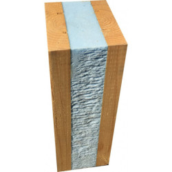 Chalet en bois massif 15m² avec isolation 100mm Gardy Shelter