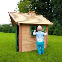 Cabane pour enfants en bois ALICE 95x108x142cm AXI