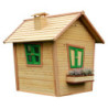 Cabane pour enfants en bois ALICE 95x108x142cm AXI