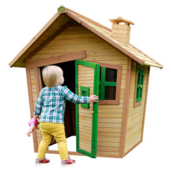 Cabane pour enfants en bois ALICE 95x108x142cm AXI