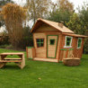Cabane pour enfants en bois LISA 180x180x167cm AXI