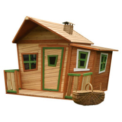 Cabane pour enfants en bois LISA 180x180x167cm AXI