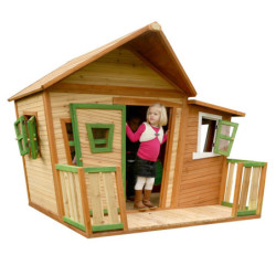 Cabane pour enfants en bois LISA 180x180x167cm AXI