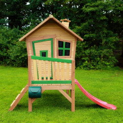 Cabane pour enfants en bois ROBIN 262x157x199cm AXI