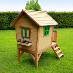 Cabane pour enfants en bois ROBIN 262x157x199cm AXI