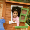 Cabane pour enfants en bois EMMA 340x180x223cm AXI