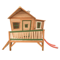 Cabane pour enfants en bois EMMA 340x180x223cm AXI