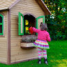 Cabane pour enfants en bois JULIA 118x120x174cm AXI