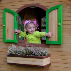 Cabane pour enfants en bois JULIA 118x120x174cm AXI
