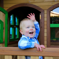 Cabane pour enfants en bois ALEX 118x172x174cm AXI