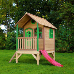 Cabane pour enfants en bois TOM 285x172x230cm AXI