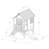 Cabane pour enfants en bois TOM 285x172x230cm AXI