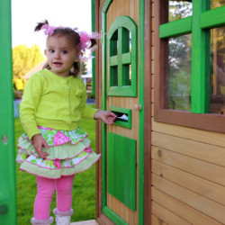 Cabane pour enfants en bois TOM 285x172x230cm AXI