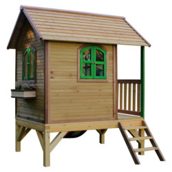 Cabane pour enfants en bois TOM 285x172x230cm AXI