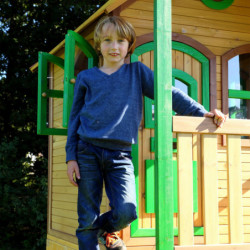 Cabane pour enfants en bois SARAH 373x172x290cm AXI