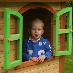 Cabane pour enfants en bois MILAN 180x180x175cm AXI