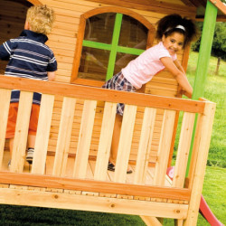 Cabane pour enfants en bois STEF 347x200x236cm AXI