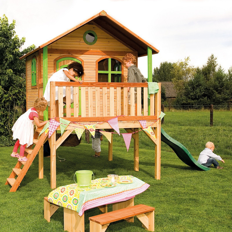 Cabane pour enfants en bois SOPHIE 377x200x274cm AXI