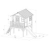 Cabane pour enfants en bois SOPHIE 377x200x274cm AXI