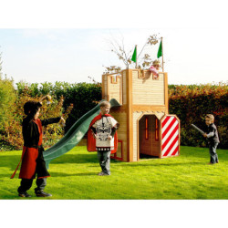 Château pour enfants en bois ARTHUR 110x306x195cm AXI