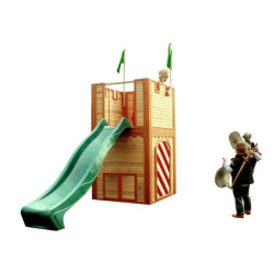 Château pour enfants en bois ARTHUR 110x306x195cm AXI