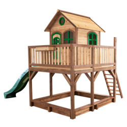 Cabane pour enfants en bois LIAM sans balançoire 118x120x174cm AXI