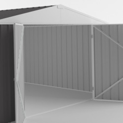 Garage en acier Zincalume Colorbond 19,95m² Hauteur 2,3m EASYSHED