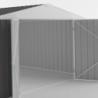 Garage en acier Zincalume Colorbond 19,95m² Hauteur 2,3m EASYSHED