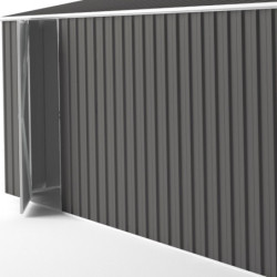 Garage en acier Zincalume Colorbond 19,95m² Hauteur 2,3m EASYSHED
