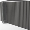 Garage en acier Zincalume Colorbond 19,95m² Hauteur 2,3m EASYSHED