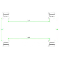 Carport en alu anthracite 3x3,63m + polycarbonate 6mm X-METAL