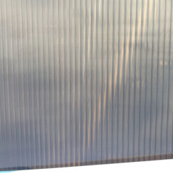 Carport en alu anthracite 3x3,63m + polycarbonate 6mm X-METAL