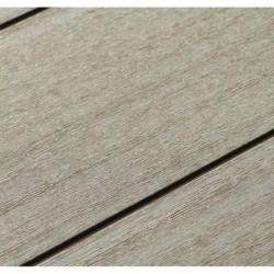 Abri toit plat en résine brossée Brossium 4,7m² + Plancher Keter