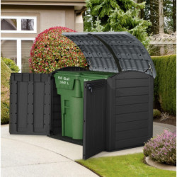 Coffre de jardin en résine gris 2000L - Multifonctions - Keter