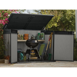 Keter coffre de jardin en résine brossée Brossium 2100L
