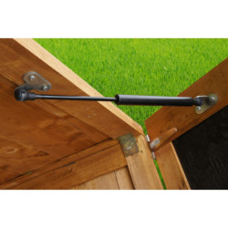 Coffre de jardin en bois traité autoclave Trocadero 1350L