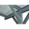 Carport double en alu anthracite et polycarbonate 6mm X-METAL