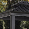 Pergola en aluminium anthracite Messina BBQ 2x3m - SOJAG