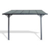Pergola adossée alu ajustable 3,05x3,14m + Ancrage offert X-METAL